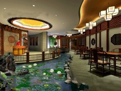 會(huì)所水景布置