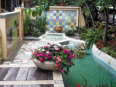 屋頂花園布置實景圖1